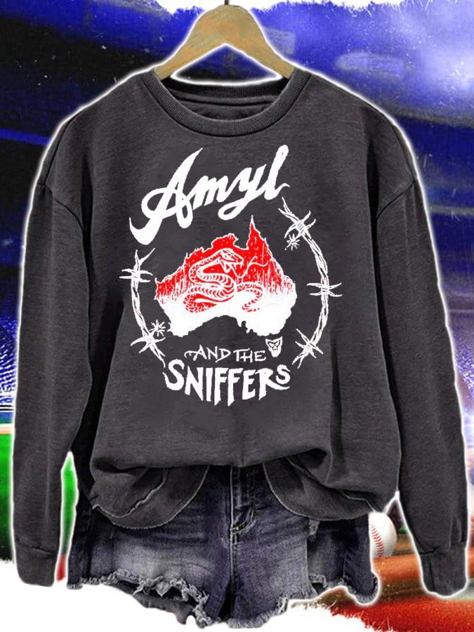 Snake Red Amyl and the Sniffers shirt t-shirt