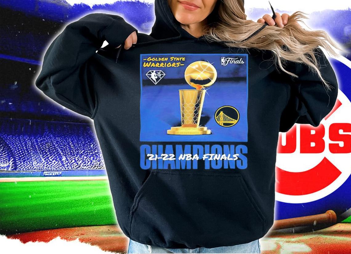 Warriors 2022 Finals Champions 75th Anniversary Jumper Trophy Shirt t-shirt hoodie