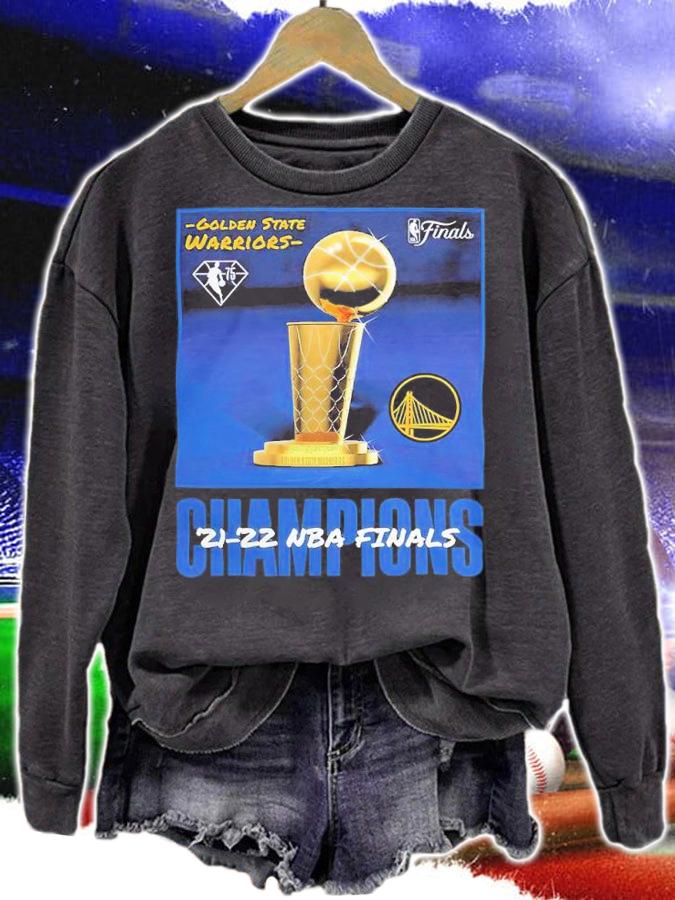 Warriors 2022 Finals Champions 75th Anniversary Jumper Trophy Shirt t-shirt sweatshirt