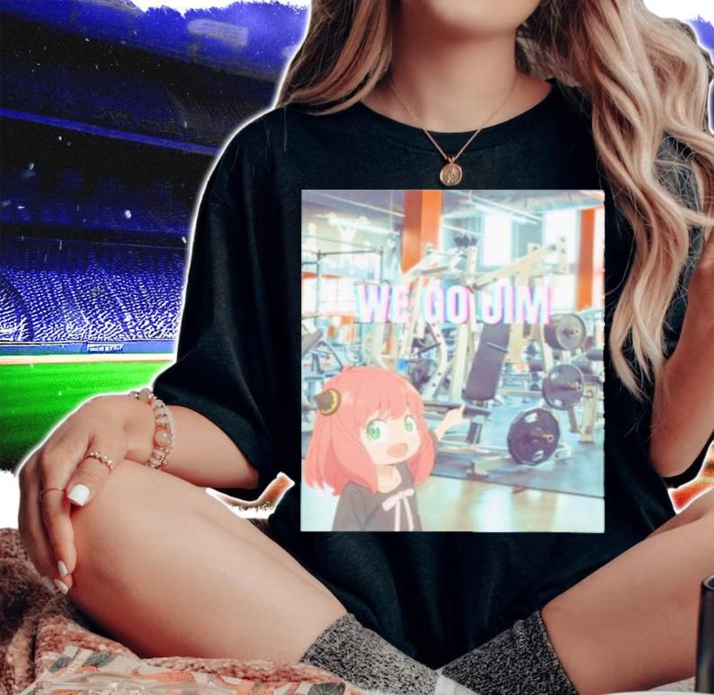 We Go Jim Anime Shirt t-shirt woman shirt