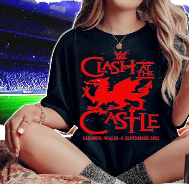 WWE Clash at the Castle 2022 Dragon shirt t-shirt