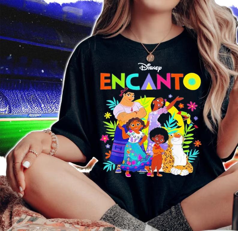 Disney Encanto Kids Luisa Maribel Antonio Isabel Shirt t-shirt woman shirt