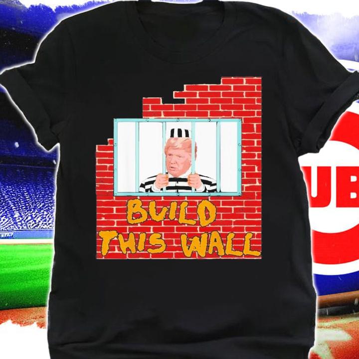 FBI Raids Trump's Mansion Build This Wall Lock Him Up Anti Trump Impeachment 45 T-Shirt t-shirt shirt
