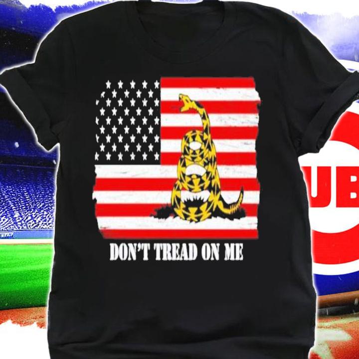 Flag American Don't Tread On Me Reddit Lies Nazi Shirt t-shirt