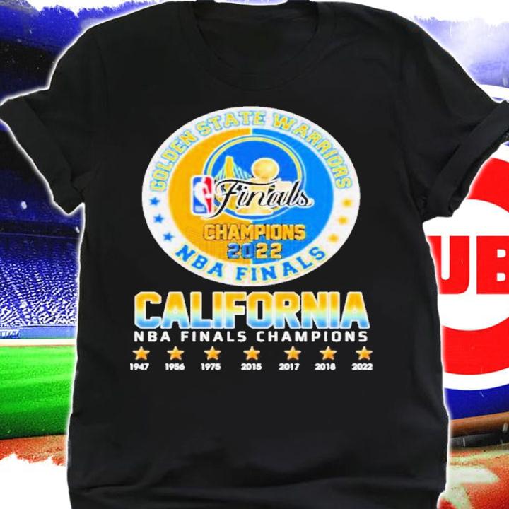 Golden State Warriors California NBA Finals Champions 2022 Shirt t-shirt