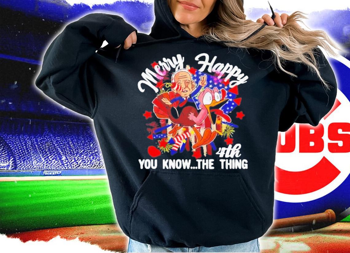 Joe Biden Happy 4th Of You Know The Thing Confused 4th T-Shirt t-shirt