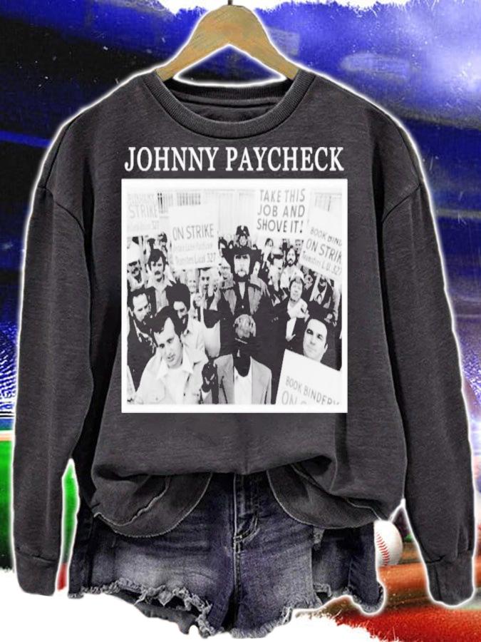 Johnny Paycheck Matt Pinfield T-Shirt t-shirt sweatshirt