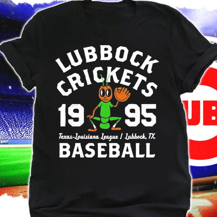 Lubbock Crickets Texas Vintage Defunct Baseball Teams T-Shirt t-shirt shirt