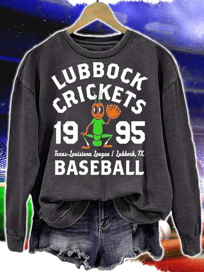 Lubbock Crickets Texas Vintage Defunct Baseball Teams T-Shirt t-shirt sweatshirt