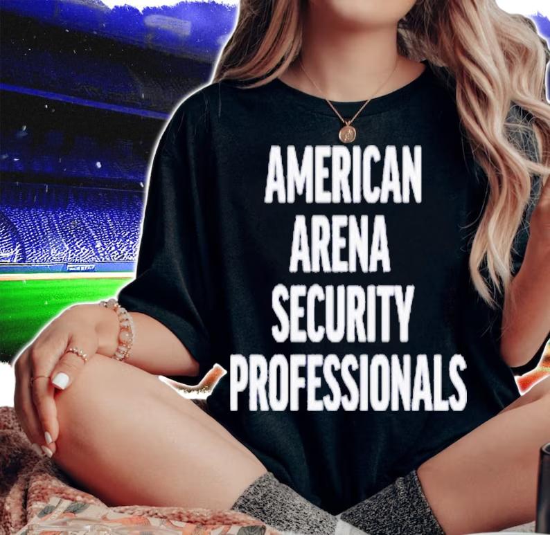 Mark Sterling Esq American Arena Security Professionals T-Shirt t-shirt