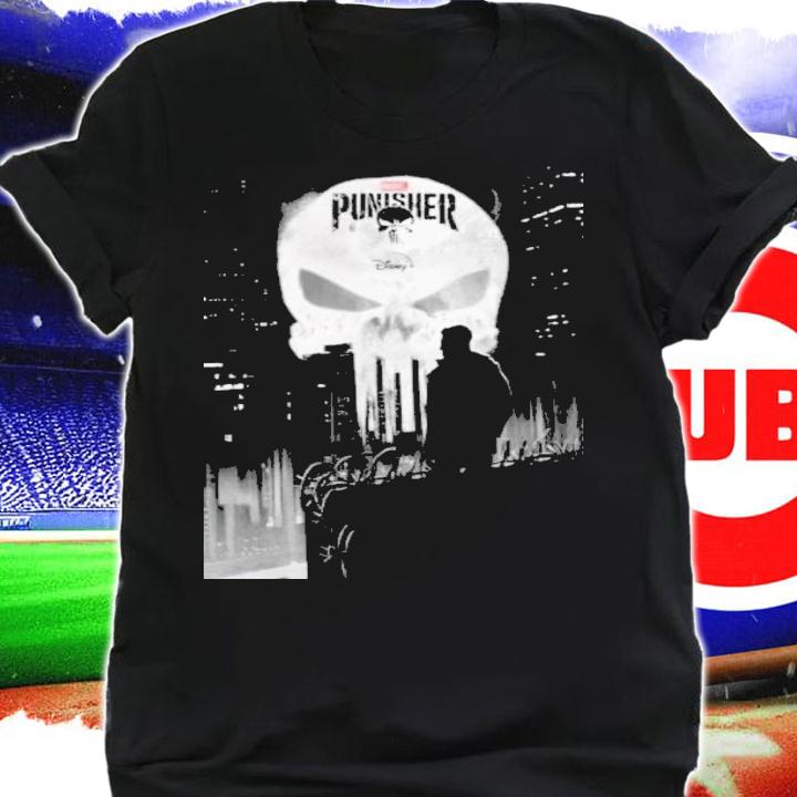 Marvel Studios Punisher Skull New Poster Movie Shirt t-shirt