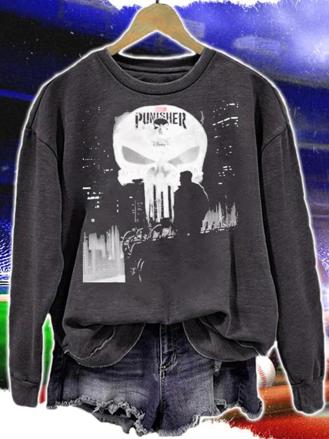 Marvel Studios Punisher Skull New Poster Movie Shirt t-shirt