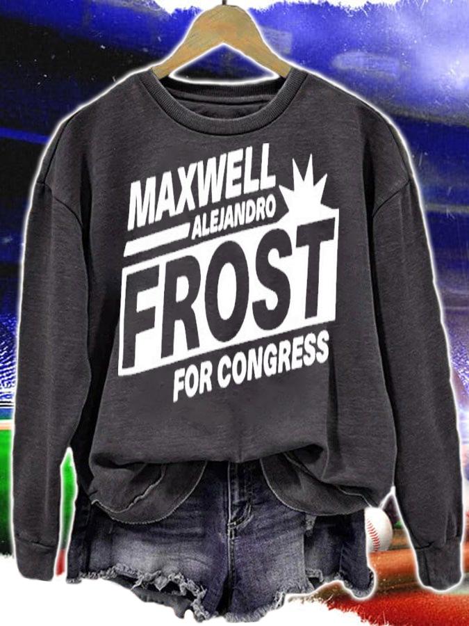 Maxwell Alejandro Frost Merchandise Maxwell Alejandro Frost For Congress Shirt t-shirt
