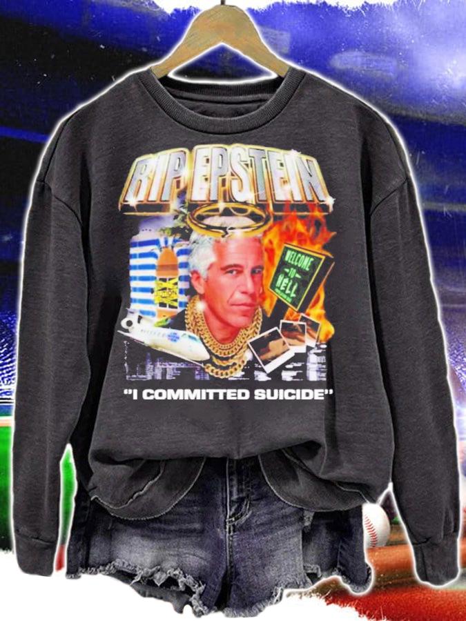 Rip Epstein I Committed Suicide MDE Shirt t-shirt