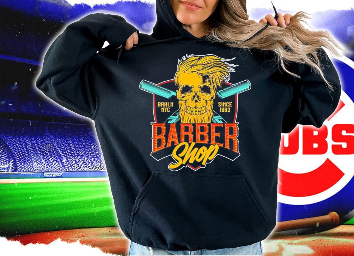 Skull Barber Shop shirt t-shirt