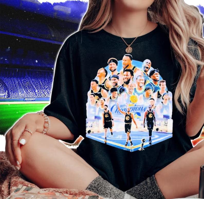 Stephen Curry Golden State Warriors Champions 2022 The MVP NBA Finals T-Shirt t-shirt woman shirt