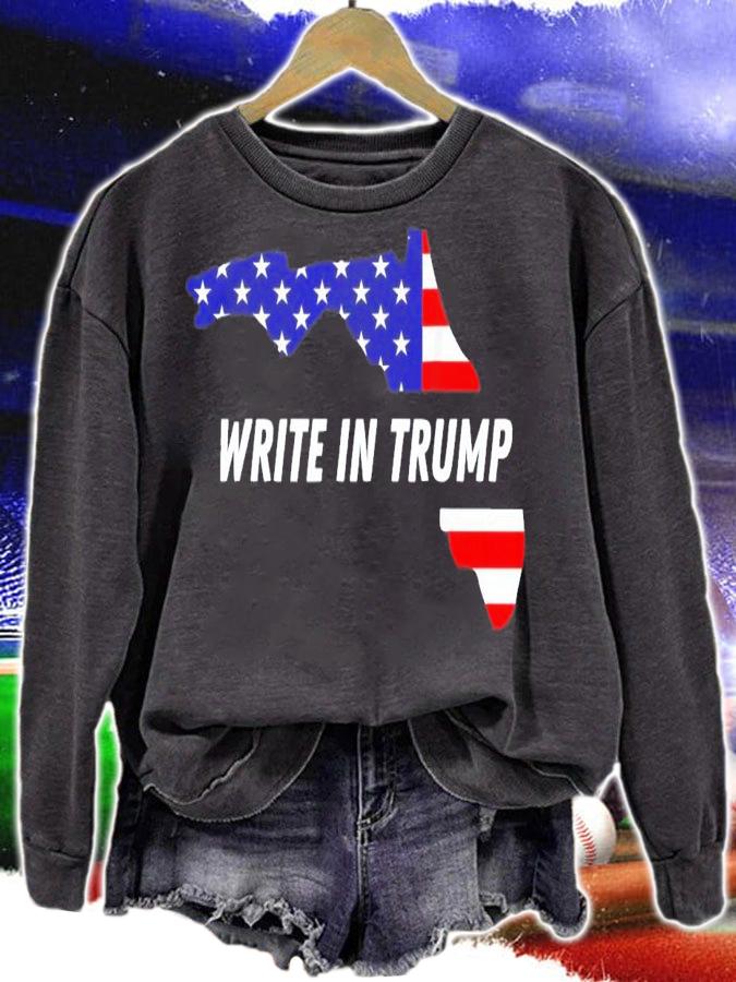 Trump 2022 Write In Trump Florida Governor FL Election T-Shirt t-shirt