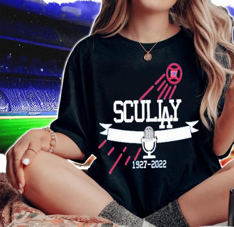 Vin Scully 1927-2022 Scully Dodgers Shirt t-shirt woman shirt