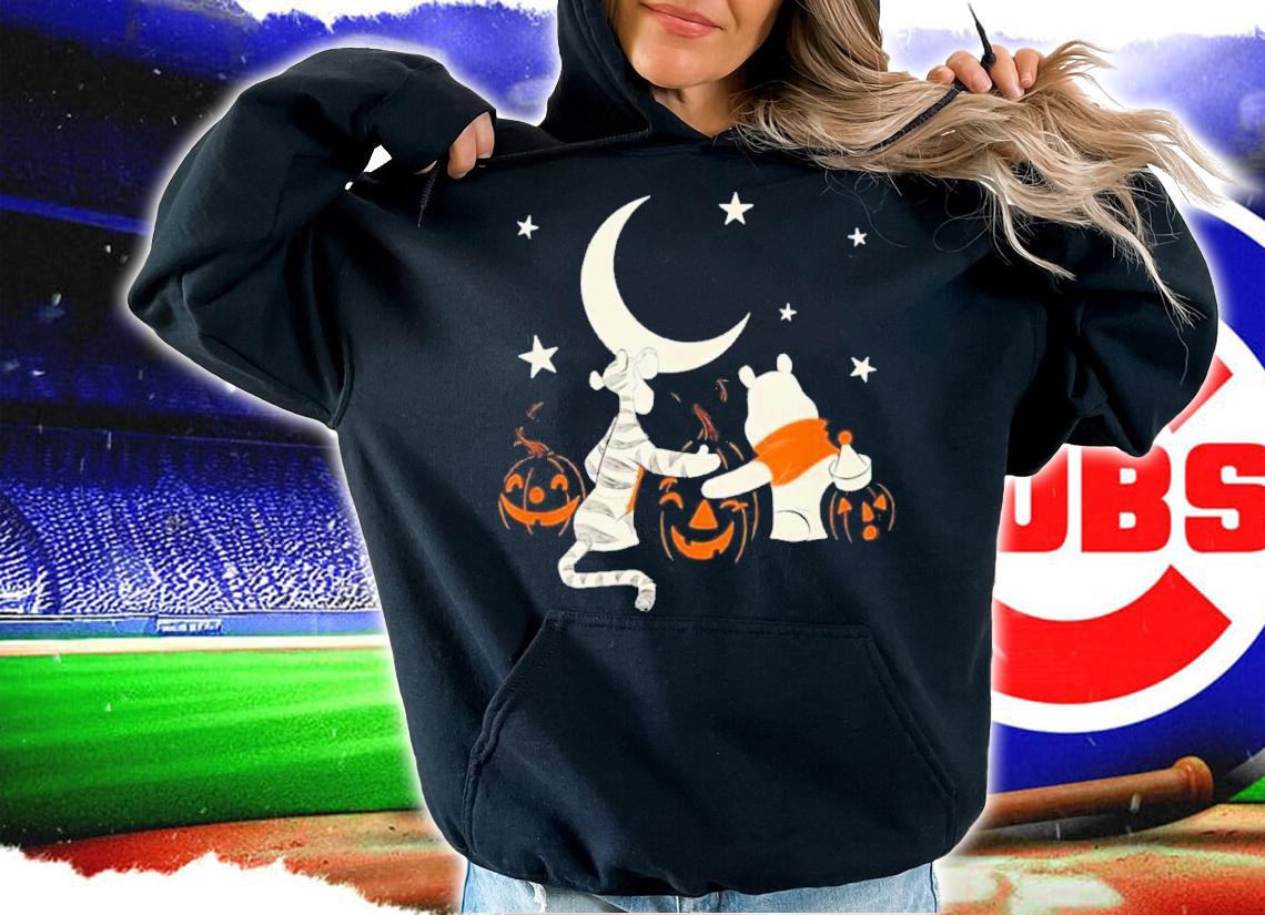 Winnie The Pooh Halloween Tigger And Pooh Pumpkins Shirt t-shirt hoodie