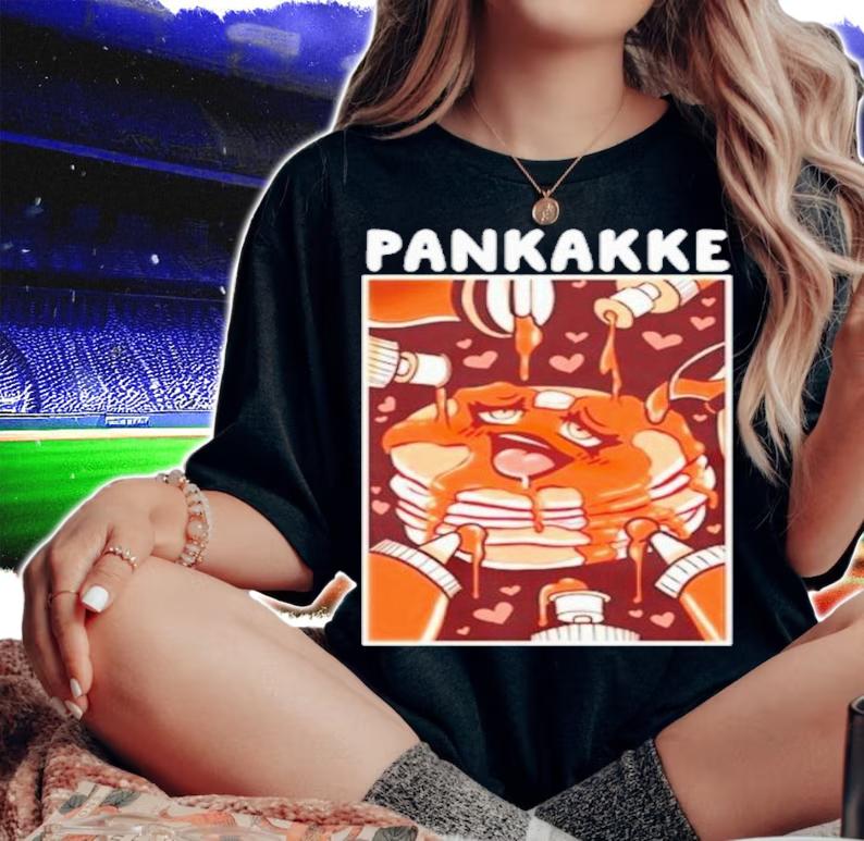 Summer New Kawaii Pankakke T-Shirt t-shirt woman shirt