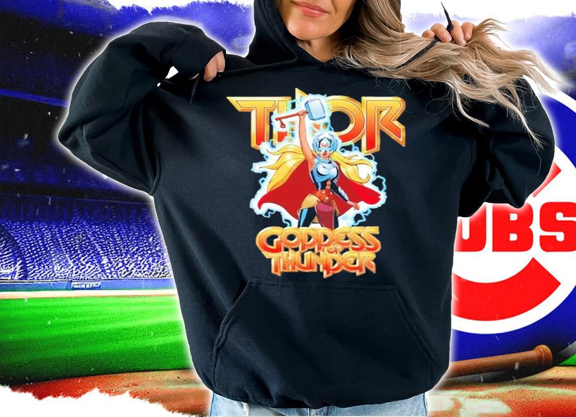 The Woman Love Thunder Hammer Shirt t-shirt