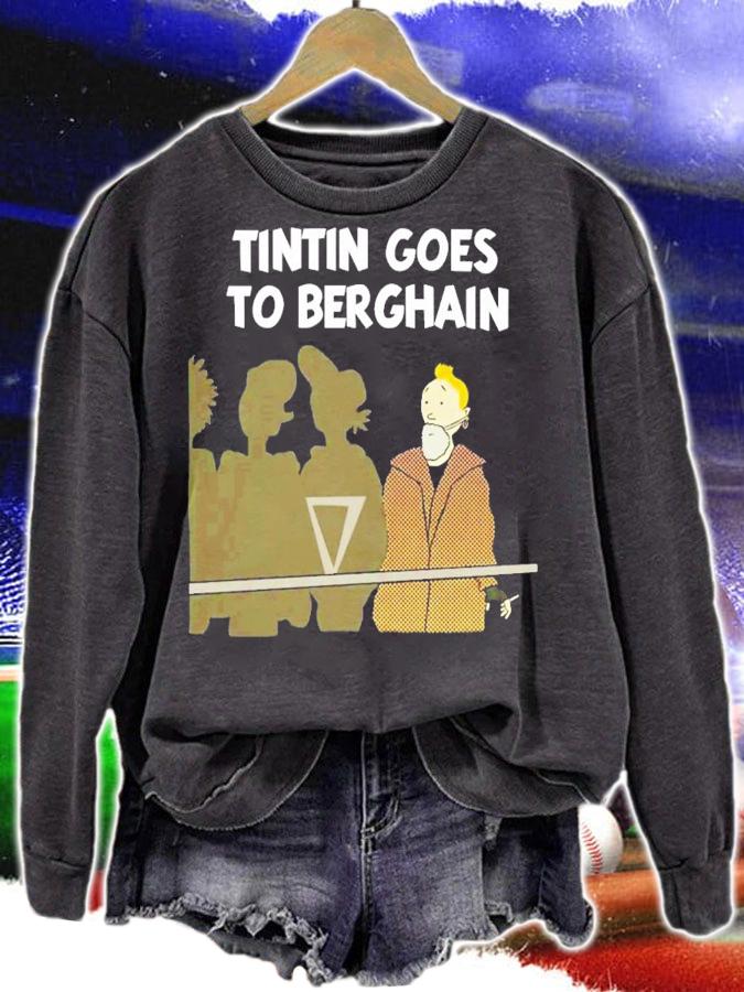 Tintin Goes To Berghain T-Shirt t-shirt