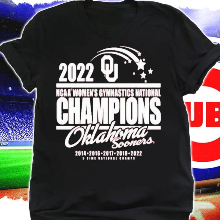 University Of Oklahoma Women's Gymnastics 2022 National Champions T-Shirt t-shirt shirt