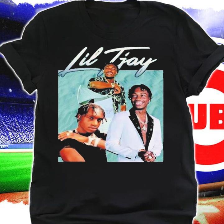 Vintage Lil Tjay 90s x Bootleg Style Rap T-Shirt t-shirt shirt