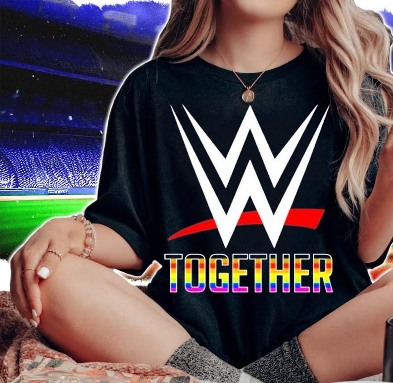 Wrestling Together Pride T-Shirt t-shirt woman shirt