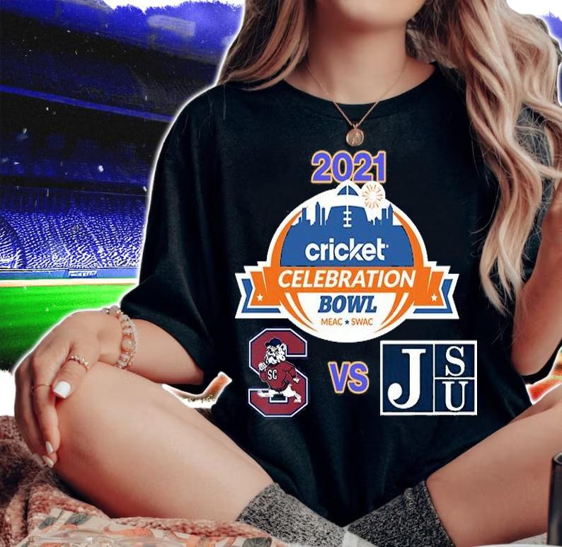 2021 Celebration Bowl South Carolina State vs Jackson State T-Shirt t-shirt