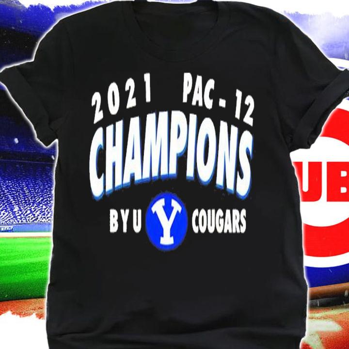 2021 Pac 12 Champions Byu Cougars Shirt t-shirt shirt