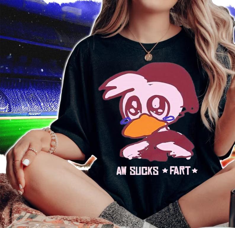 A Big Gay Dog Webster Duck Aw Suck Fart Shirt t-shirt woman shirt