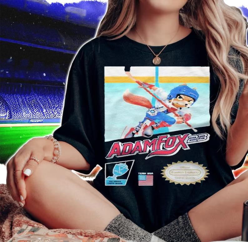 Adam Fox 23 New York Rangers 2021 Norris Trophy Winner T-shirt t-shirt woman shirt