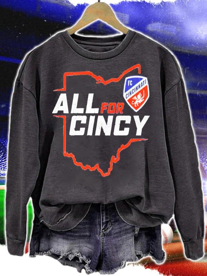 All for FC Cincinnati shirt t-shirt