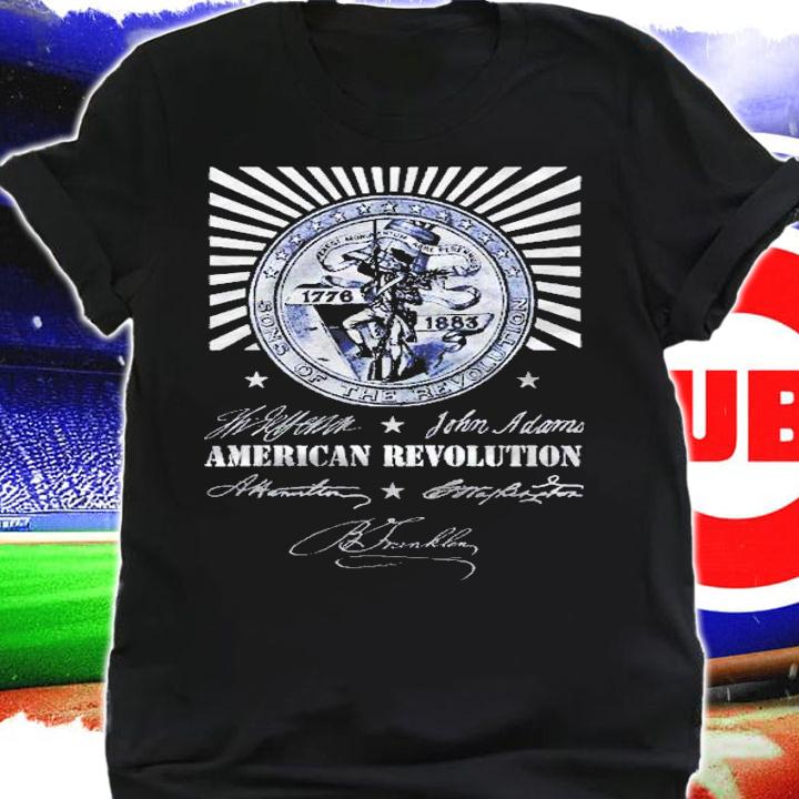 American Revolution Shirt Us History Hamilton Washington Shirt t-shirt shirt