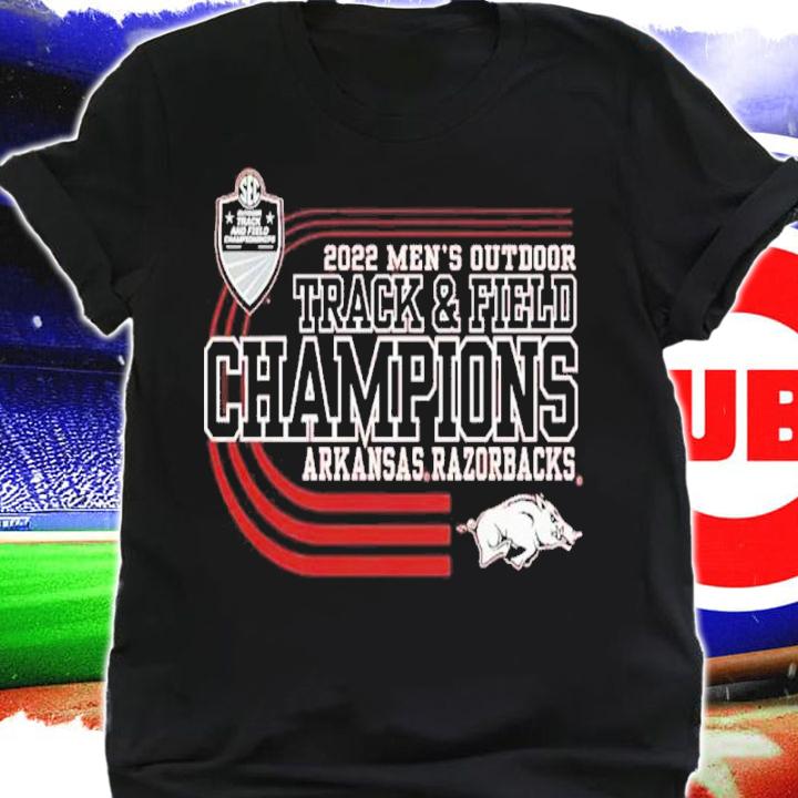 Arkansas Razorbacks SEC Men's Outdoor Track And Field Champions 2022 Shirt t-shirt shirt
