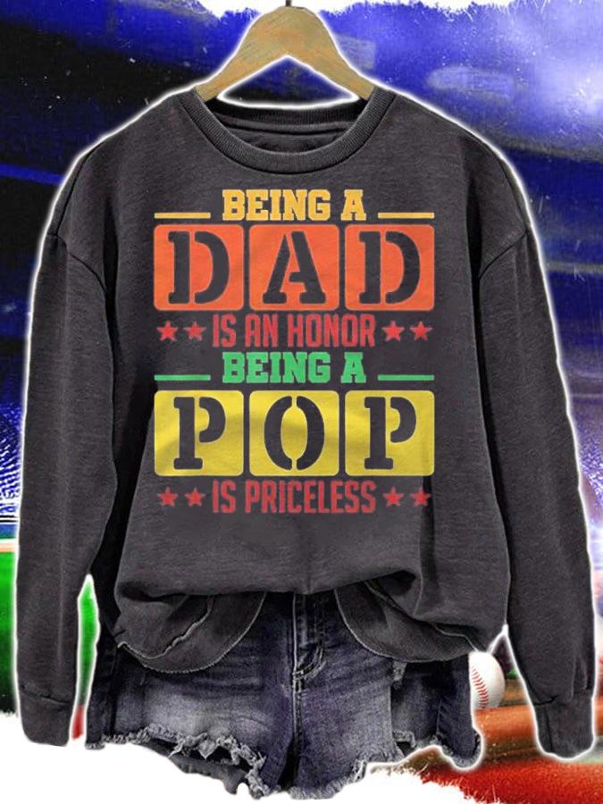 Being A Pop Is Priceless Shirt Grandpa Gift Shirt t-shirt