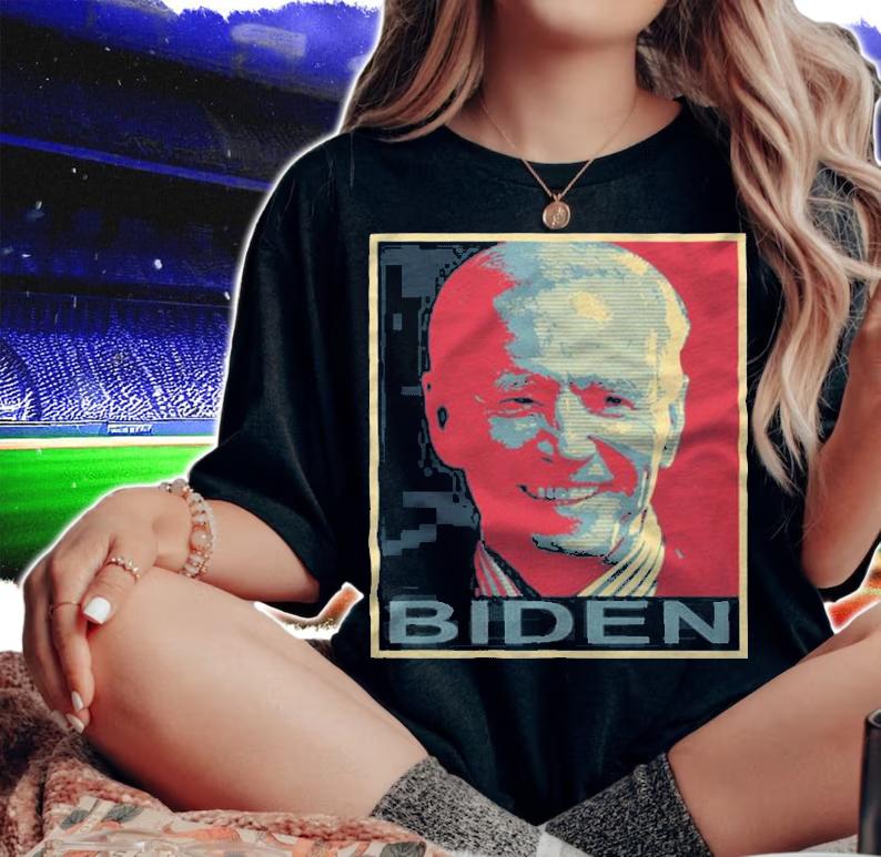 Biden, Biden Political, Biden Poster T-Shirt t-shirt woman shirt
