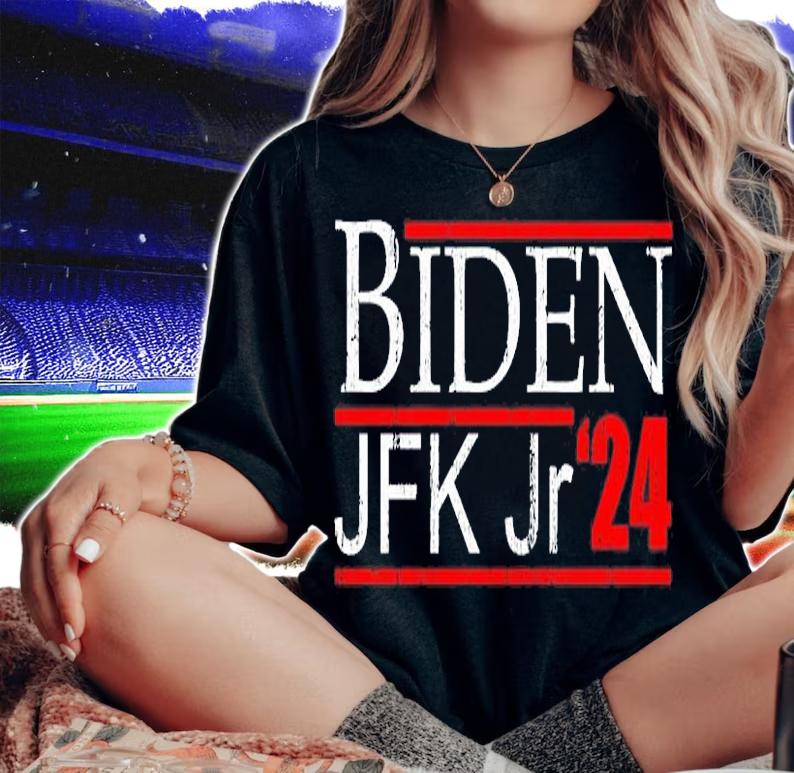 Biden JFK Jr 24 Joe Biden T-Shirt t-shirt woman shirt