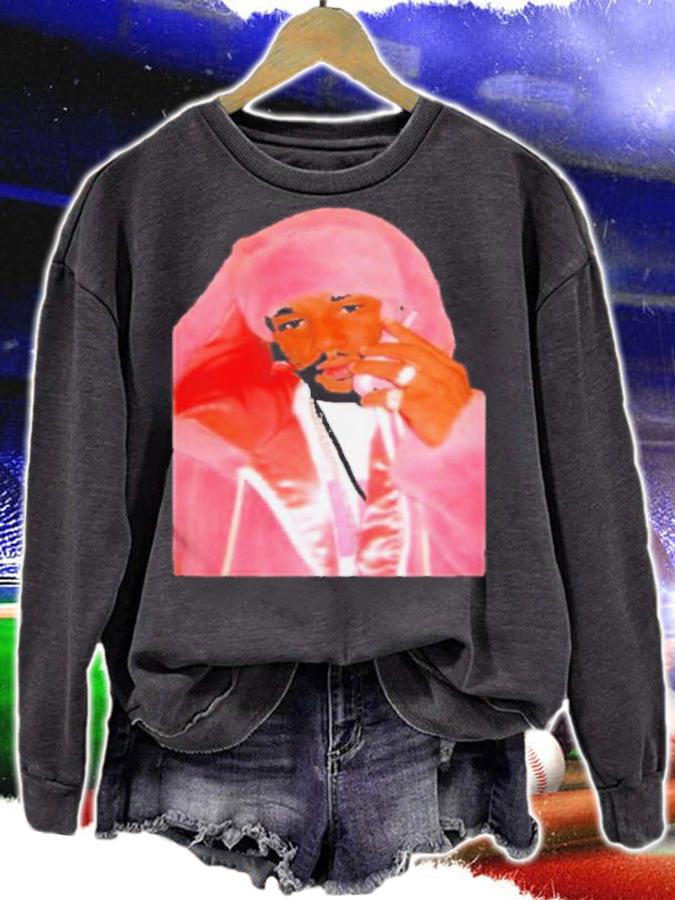 Billie Eilish Rocks Ronani Vintage Cam'ron Shirt t-shirt sweatshirt