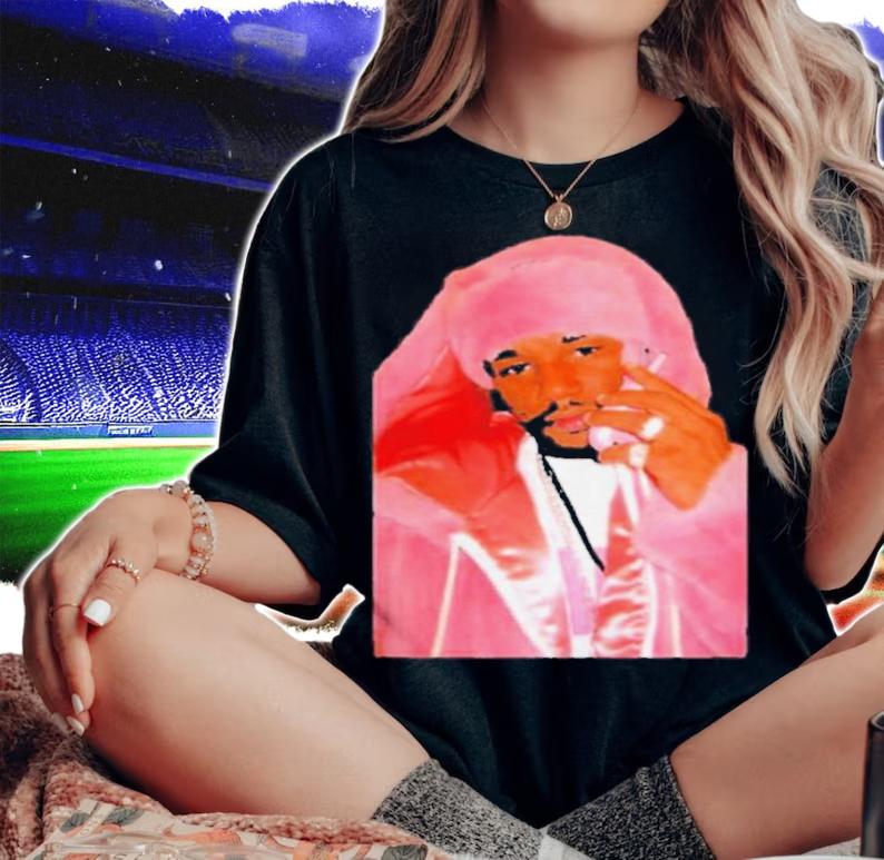 Billie Eilish Rocks Ronani Vintage Cam'ron Shirt t-shirt woman shirt