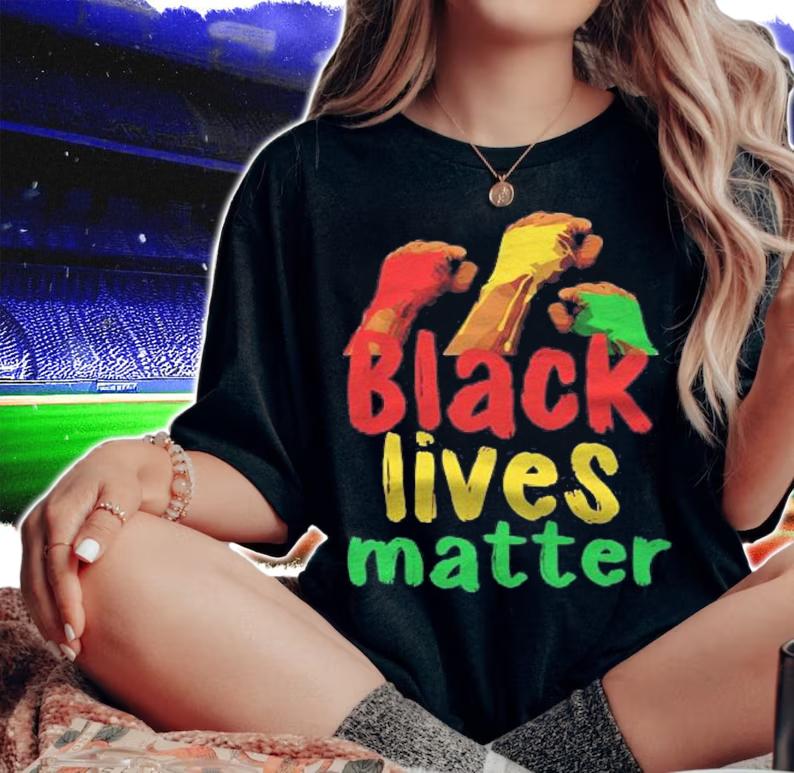 Black Lives Matter Black Pride Gift t-shirt woman shirt