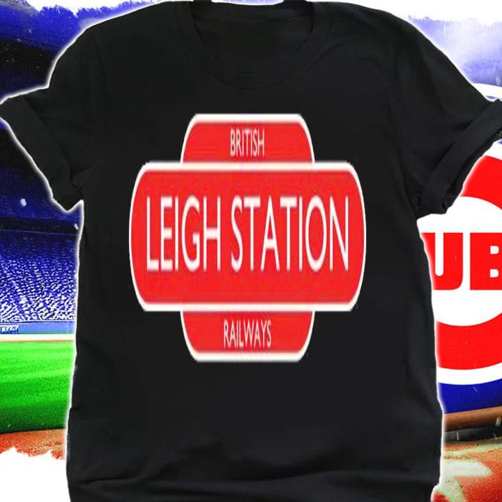 Britsh Leigh Station Railways Shirt t-shirt