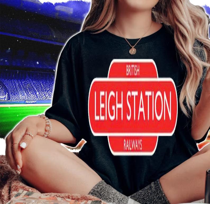 Britsh Leigh Station Railways Shirt t-shirt