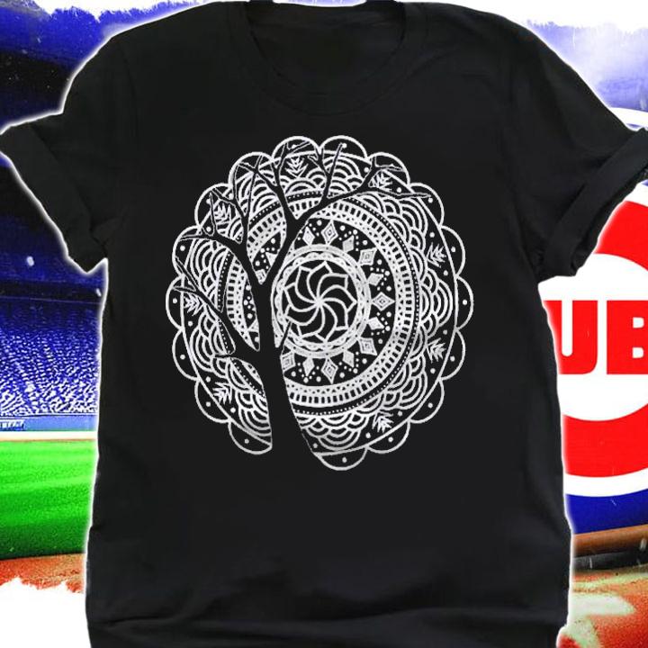 Bohemian Mandala Tree Shadow Gypsy Soul Boho Shirt t-shirt shirt