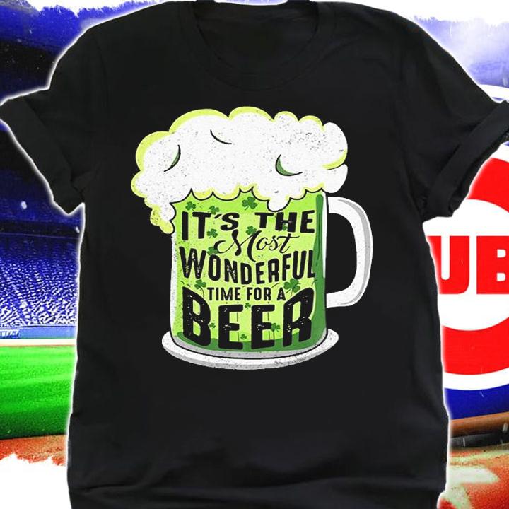 It's The Most Wonderful Time For A Beer Happy T-Shirt t-shirt