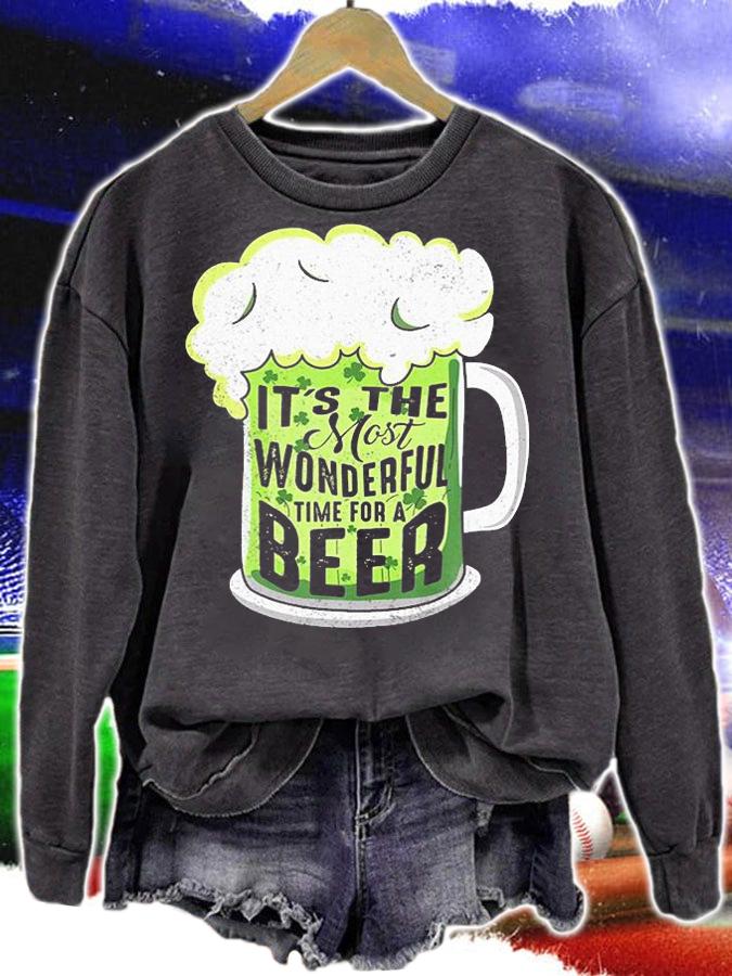 It's The Most Wonderful Time For A Beer Happy T-Shirt t-shirt