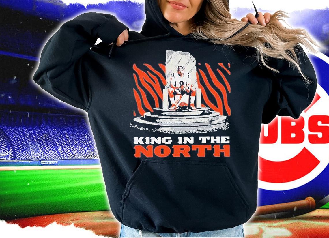 Joe Burrow King In The North Cincinnati Bengals 2022 T-Shirt t-shirt