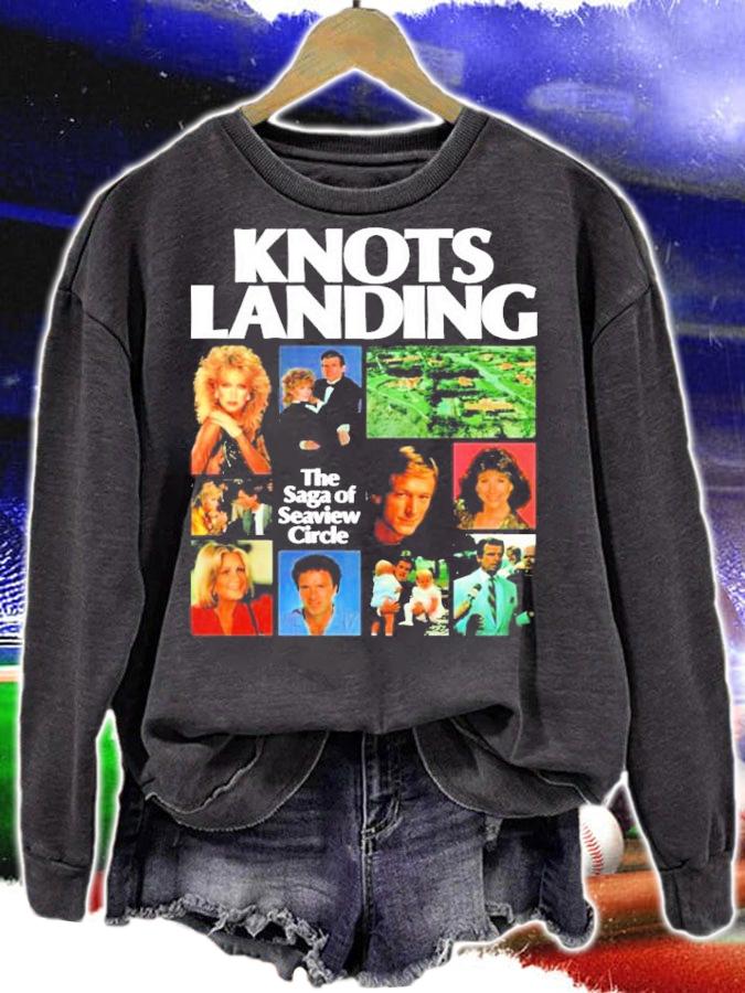 Knots Landing The Saga Of Seaview Circle Shirt t-shirt sweatshirt