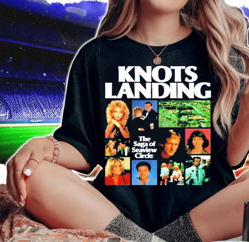 Knots Landing The Saga Of Seaview Circle Shirt t-shirt woman shirt